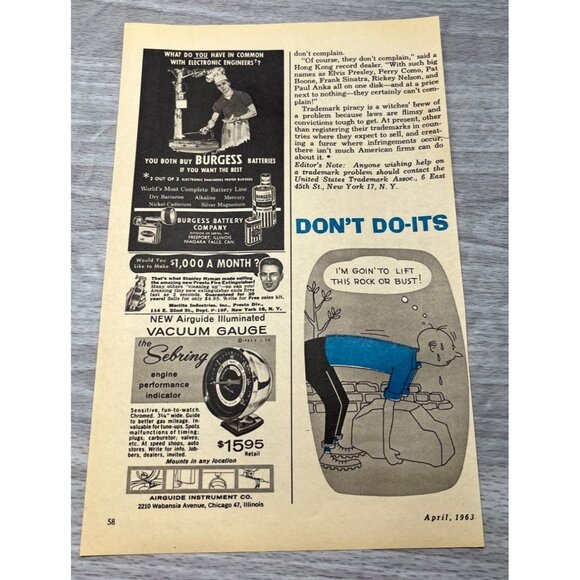 Buick Special Vintage Print Ad 1960s Convertible Auto Middleweight Champion - Picture 3 of 6